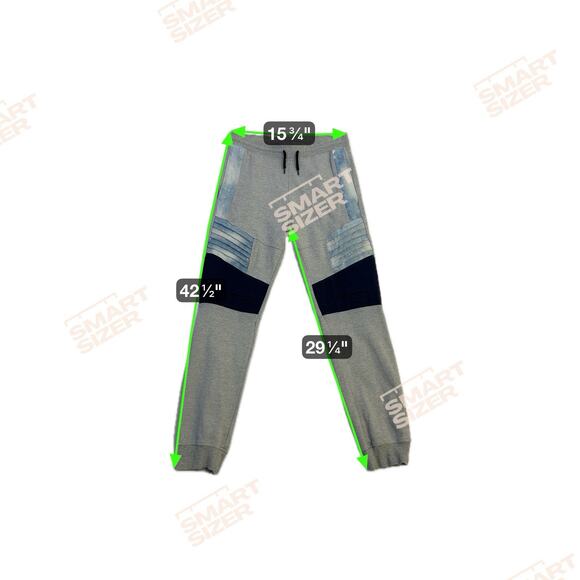 Vintage Y2K South Pole Sweatsuit Mens M Light Gray Track Suit Zip Jacket Pants - Picture 13 of 16